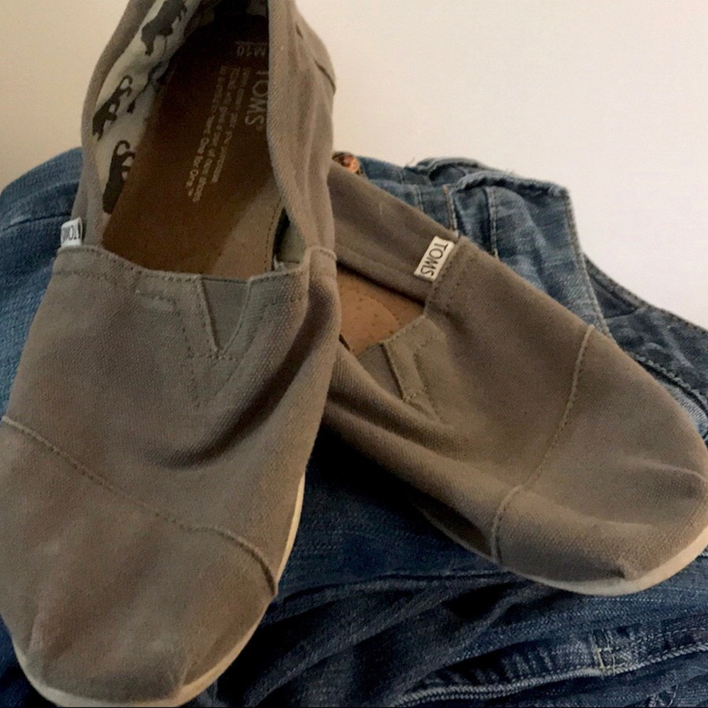 Men's TOMS Classic Ash Alpargata Slip-On Shoe